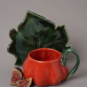 мк «Осенняя чайная пара» свободная тема