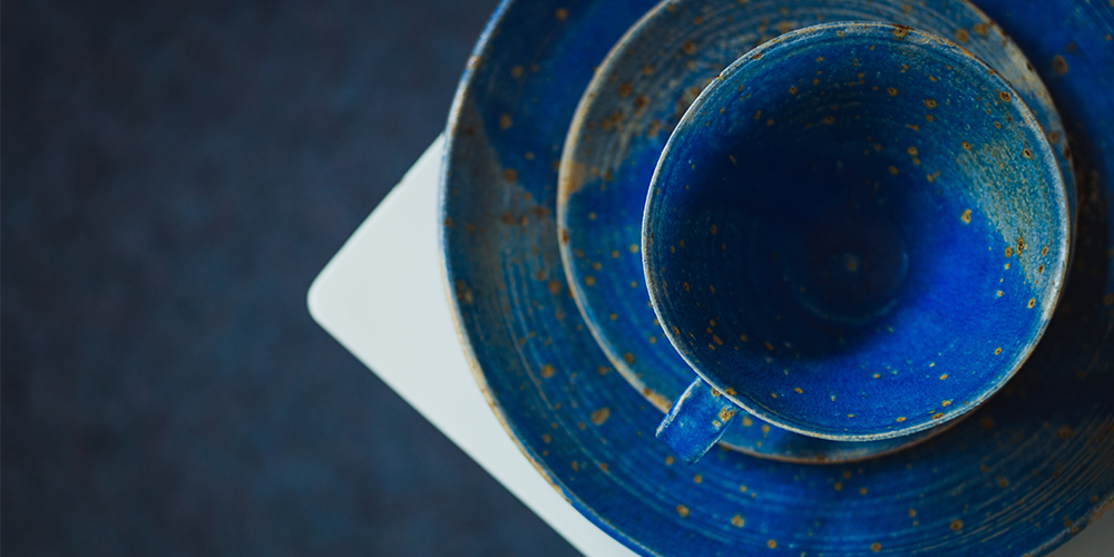 Синий фарфор